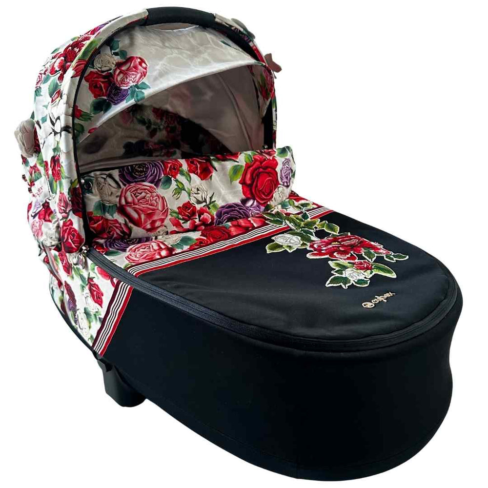 cybex priam seat pack spring blossom Cybex Platinum Priam Lux Carry Cot - Spring Blossom Light | Shop used Stroller Accessories in UAE