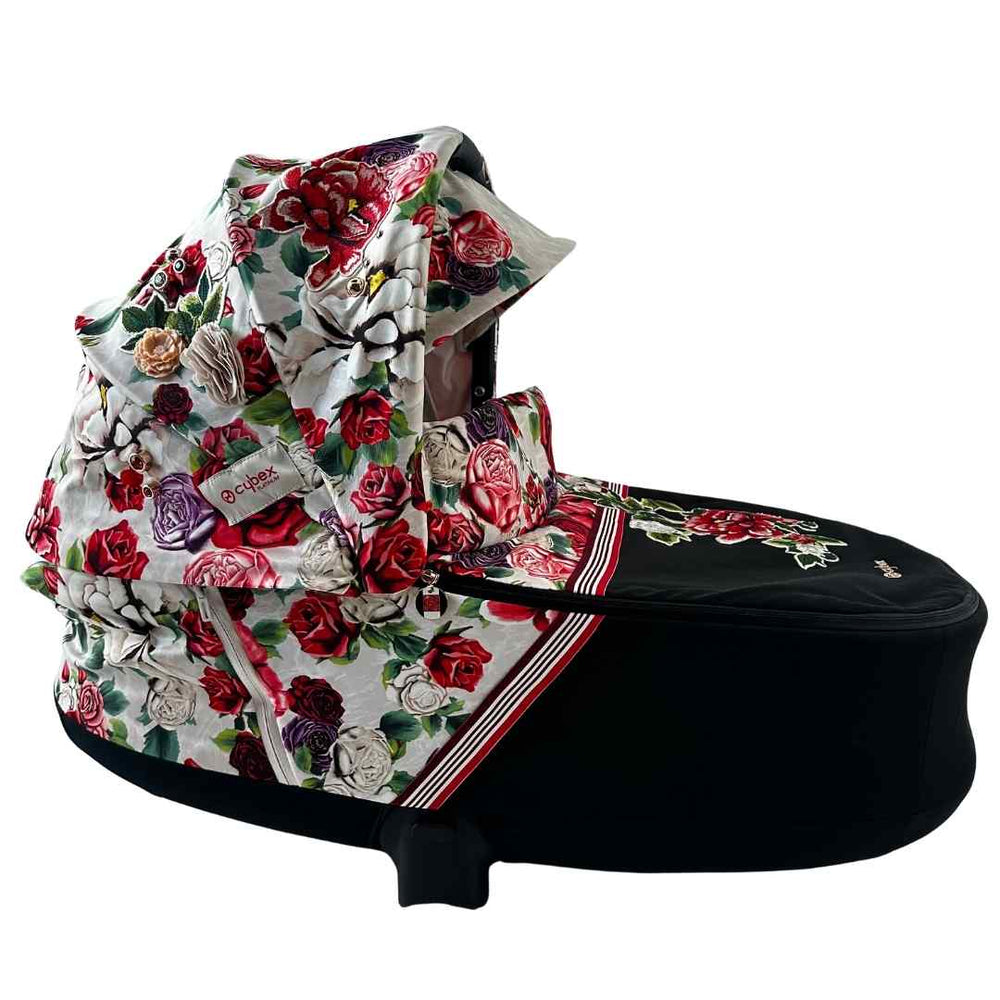spring blossom cybex Cybex Platinum Priam Lux Carry Cot - Spring Blossom Light | Shop used Stroller Accessories in UAE
