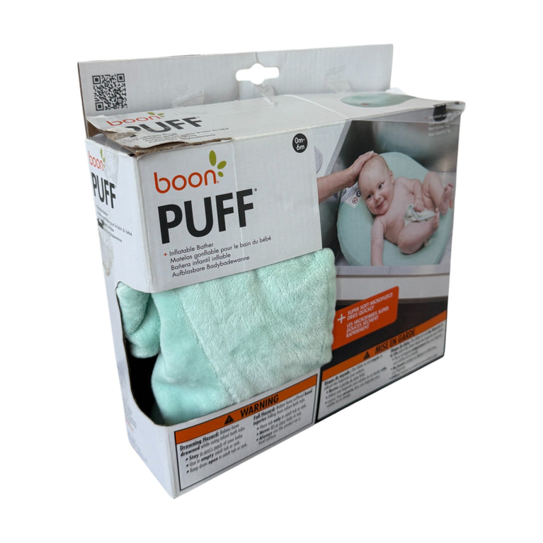 Boon Puff Inflatable Baby Bather - Aqua