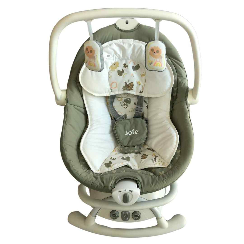Joie Sansa 2-in-1 Swing Rocker Green Shop used Bouncers