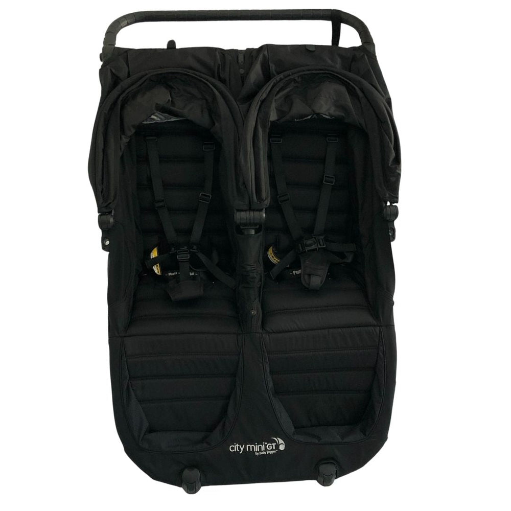 city mini double stroller used Baby Jogger City Mini GT All Terrain Double Stroller - Black | Shop used Strollers in UAE