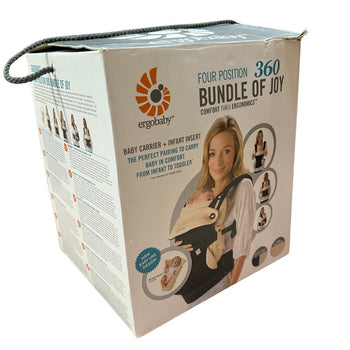 Ergobaby Baby Carrier Four Position 360 - Black/Camel