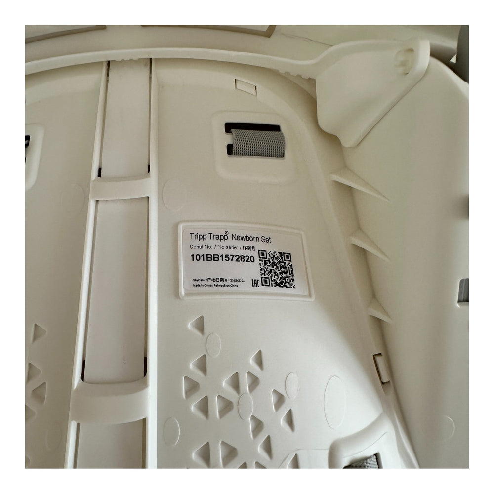 stokke made in china Stokke Tripp Trapp Highchair Newborn Set - Grey | Shop used High Chairs in UAE