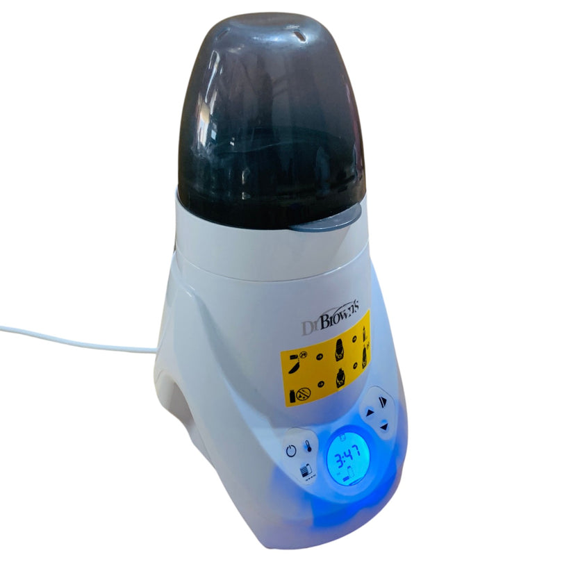 Dr.-Brown's-Deluxe-Electric-Bottle-Warmer-&-Sterilizer-White-/Grey-1-1