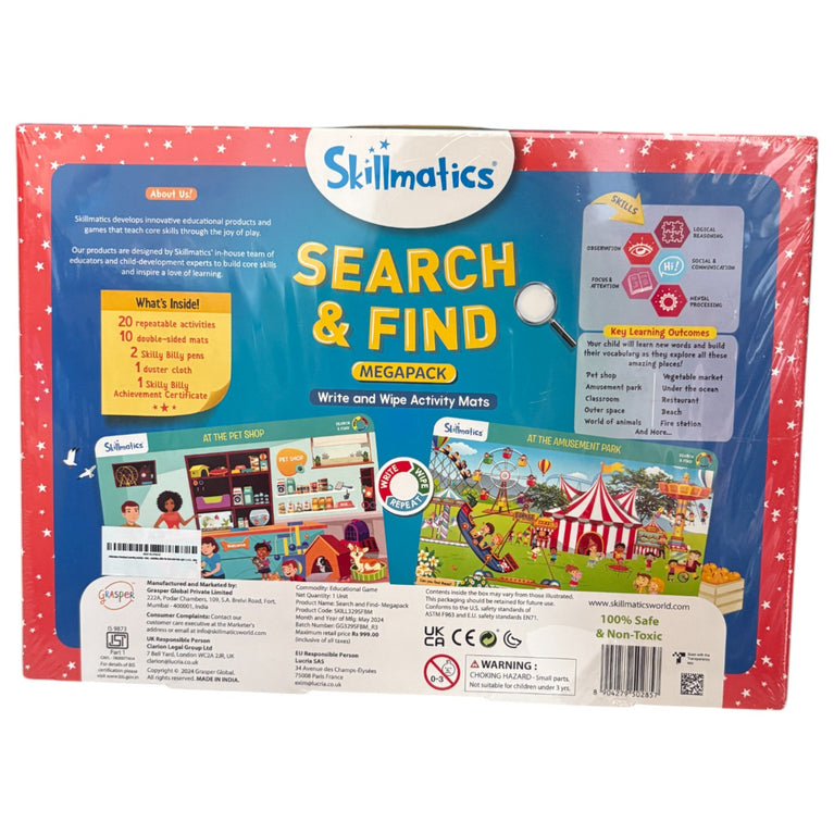 Skillmatics Search and Find Educational Game