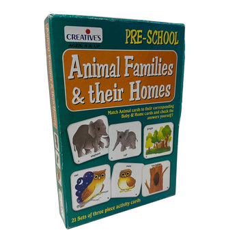 Creatives Animal Families & their homes