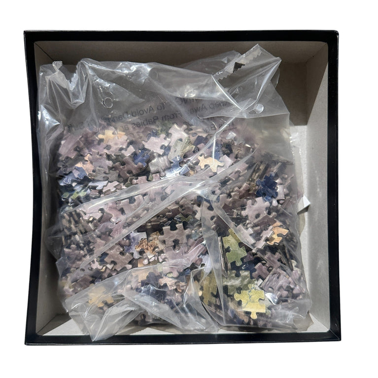 Moon & Earth Circular Jigsaw Puzzle 1000 pcs double sided