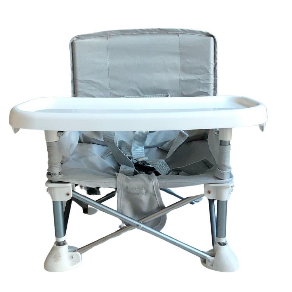 summer infant pop n sit grey Summer Infant Pop N Sit Portable Booster Chair - Dusty Grey | Shop used Floor & Booster Seats in UAE