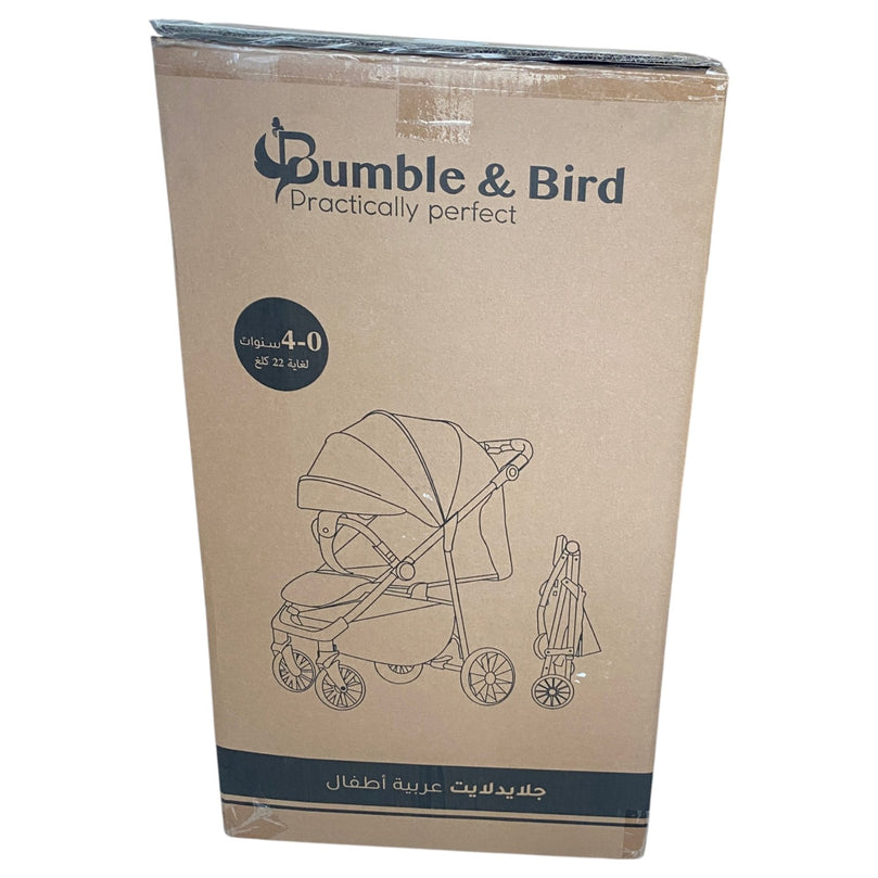Bumble-&-Bird-GlideLite-Stroller-Black-1-4