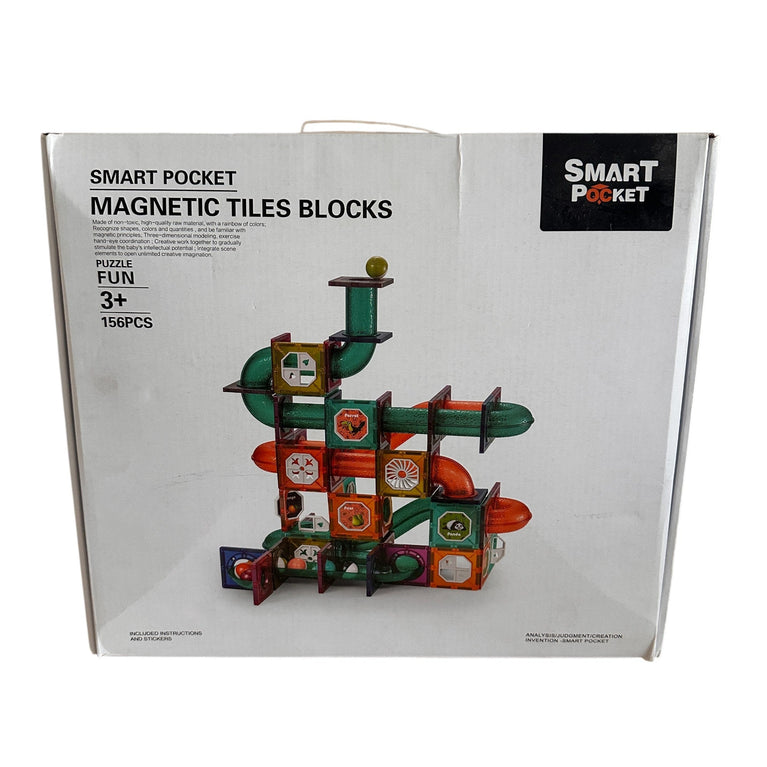 Magnetic Magic Bricks 3D Game Set - 156 pcs