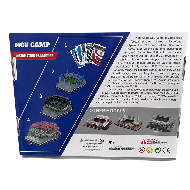 Nou Camp Stadium 3D Puzzle - 69 pcs