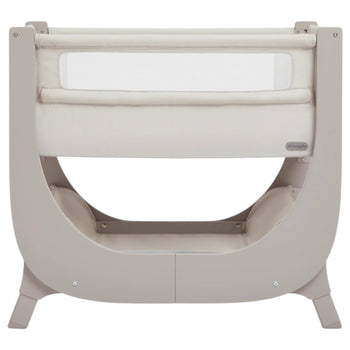 Shnuggle-Air-Lite-Bedside-Crib-Taupe-0-1