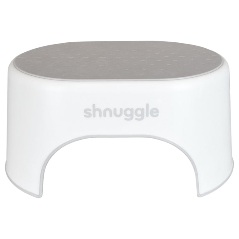 Shnuggle-Step-Stool-White/Grey-0-1