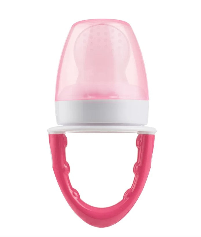 Dr.-Brown's-Fresh-Firsts-Silicone-Baby-Feeder,-BPA-Free,-Bite-Resistant-–-Pink,-Safe-for-Dishwasher/Sterilizer,-4M+-1-1