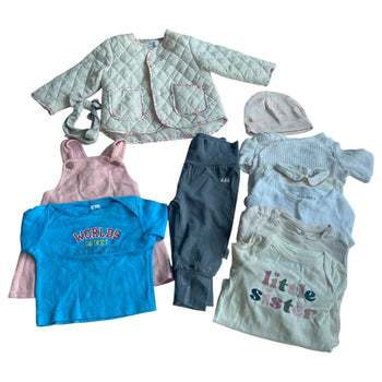 Thrift-For-Good-x-Secondful-Newborn-Essentials-Clothing-Bundle-Girls(3-6-months)-1-1