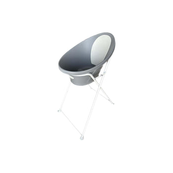 Shnuggle-Baby-Bath-Tub-+-Foldable-Bath-Stand-Grey-1