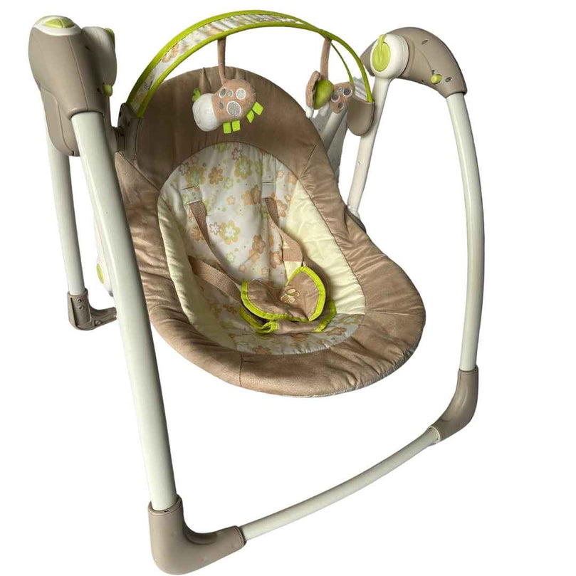 Juniors-Glide-Baby-Swing-Beige-1