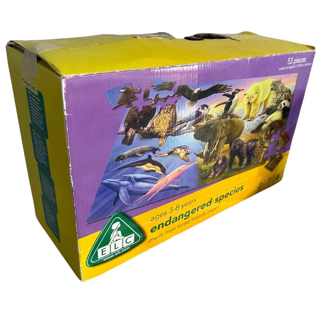 ELC Toys Large Jigsaw Puzzle Endangered Species | Shop used Puzzles ...