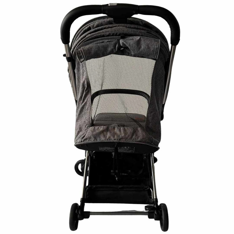 Secondful Youbi Toddler German Travel Light Stroller Grey with New Born Attachment Shop used Strollers in UAE Secondful