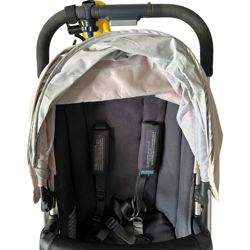 UPPAbaby-Cruz-V2-Stroller-Declan-Oat-MÃ©lange-|-Silver-Frame-|-Black-Handle-3