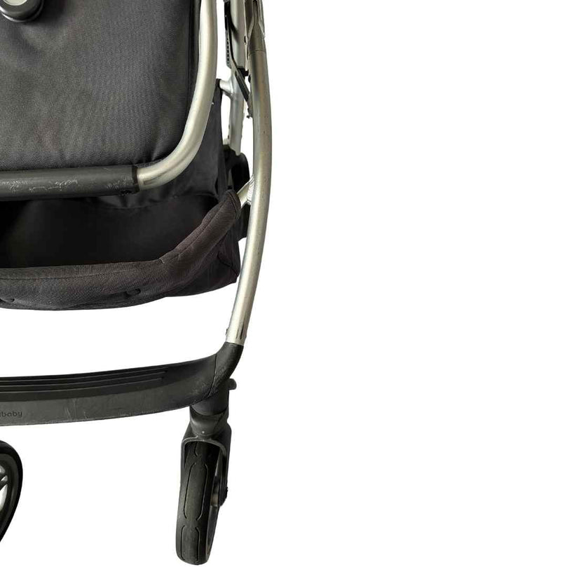 UPPAbaby-Cruz-V2-Stroller-Declan-Oat-MÃ©lange-|-Silver-Frame-|-Black-Handle-8