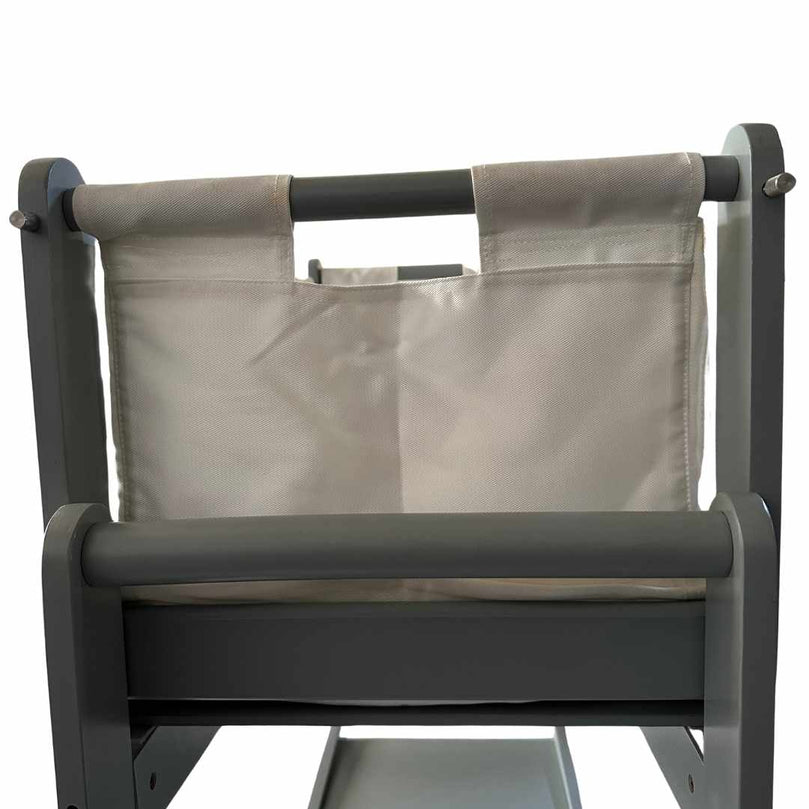 SnuzPod-2-Bedside-Bassinet-Crib-with-Mattress-Grey-14