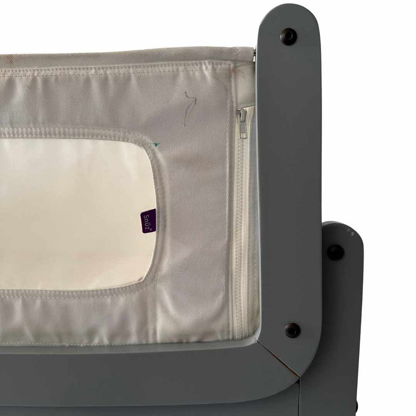 Secondful SnuzPod 2 Bedside Bassinet Crib with Mattress Grey Shop used Bassinets in UAE Secondful