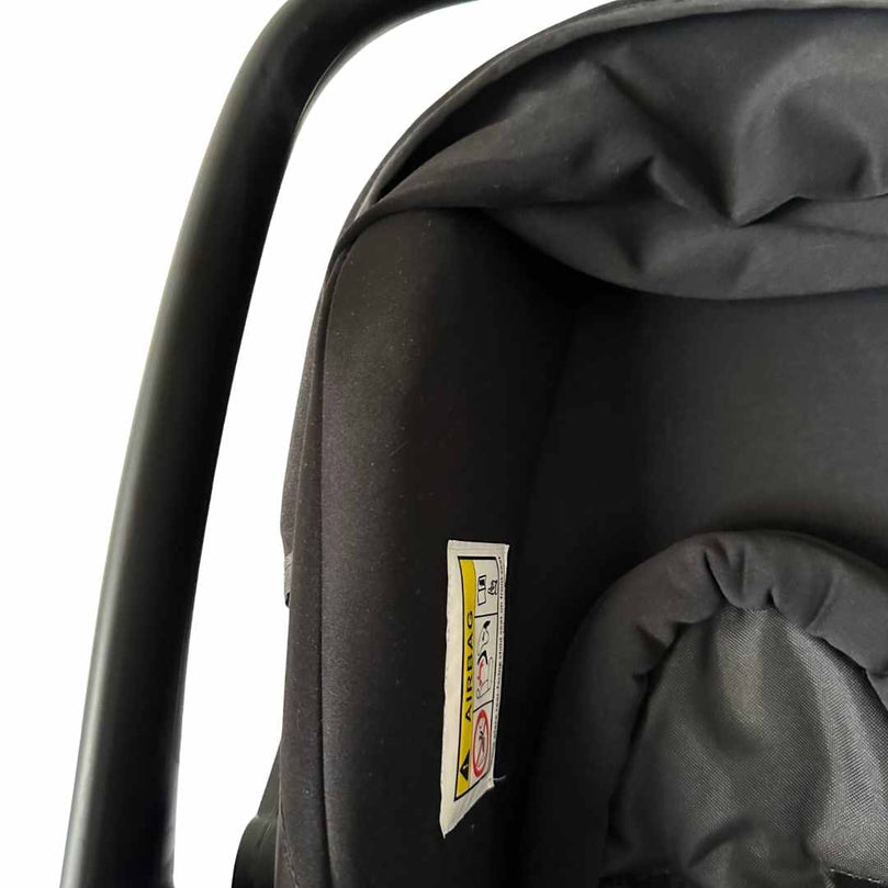 Teknum-3-in-1-Pram-Stroller-+-Bassinet-+-Infant-Car-Seat-Black-32