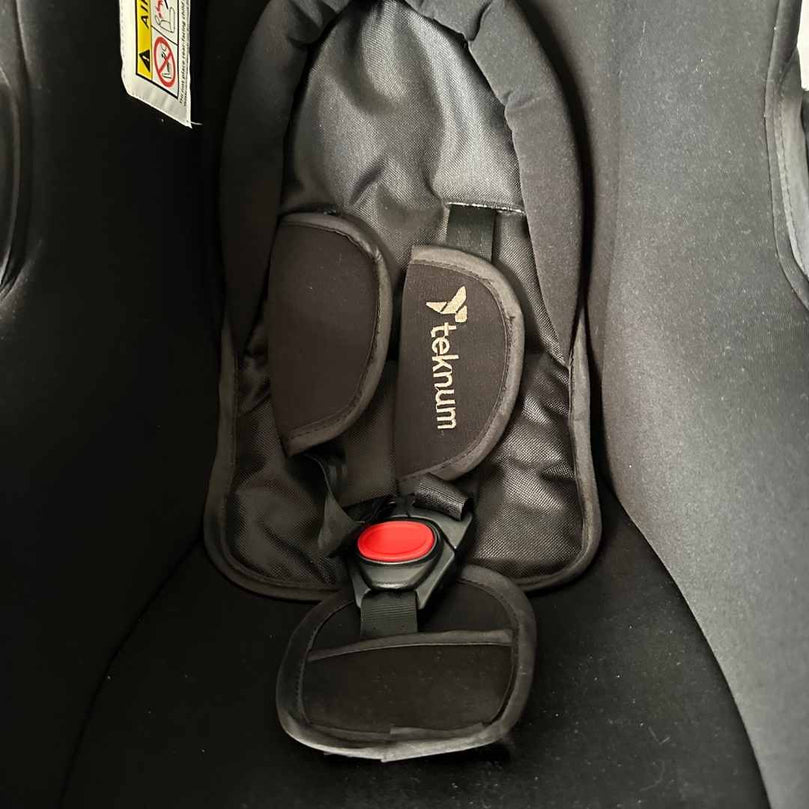 Teknum-3-in-1-Pram-Stroller-+-Bassinet-+-Infant-Car-Seat-Black-37