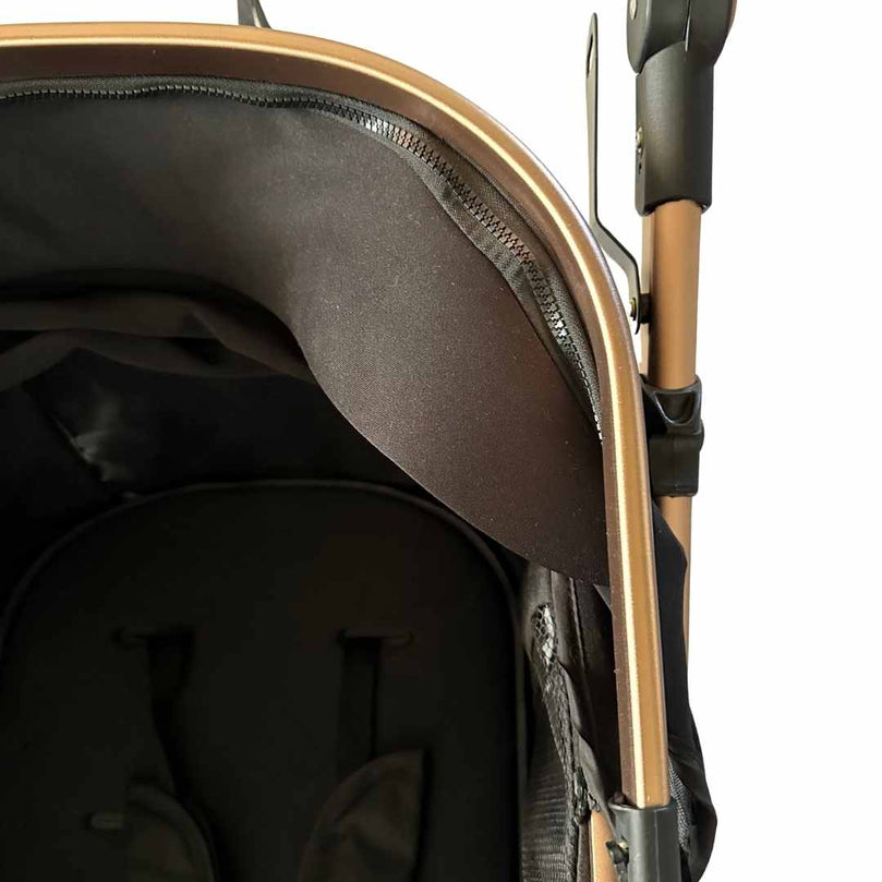 Teknum-3-in-1-Pram-Stroller-+-Bassinet-+-Infant-Car-Seat-Black-4