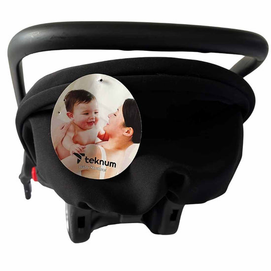 Teknum-3-in-1-Pram-Stroller-+-Bassinet-+-Infant-Car-Seat-Black-43