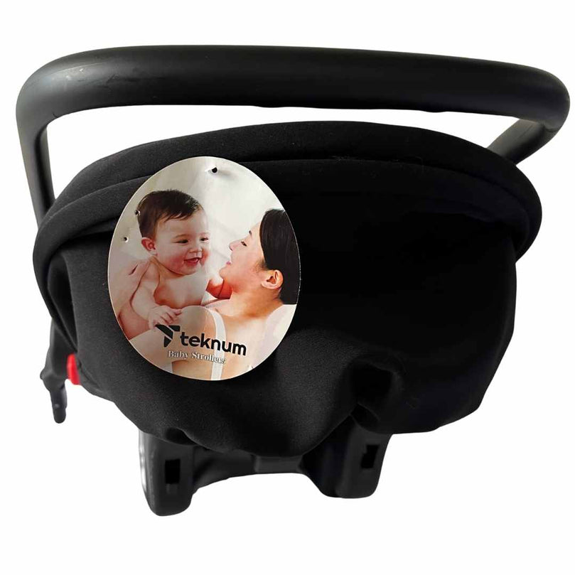 Teknum-3-in-1-Pram-Stroller-+-Bassinet-+-Infant-Car-Seat-Black-43