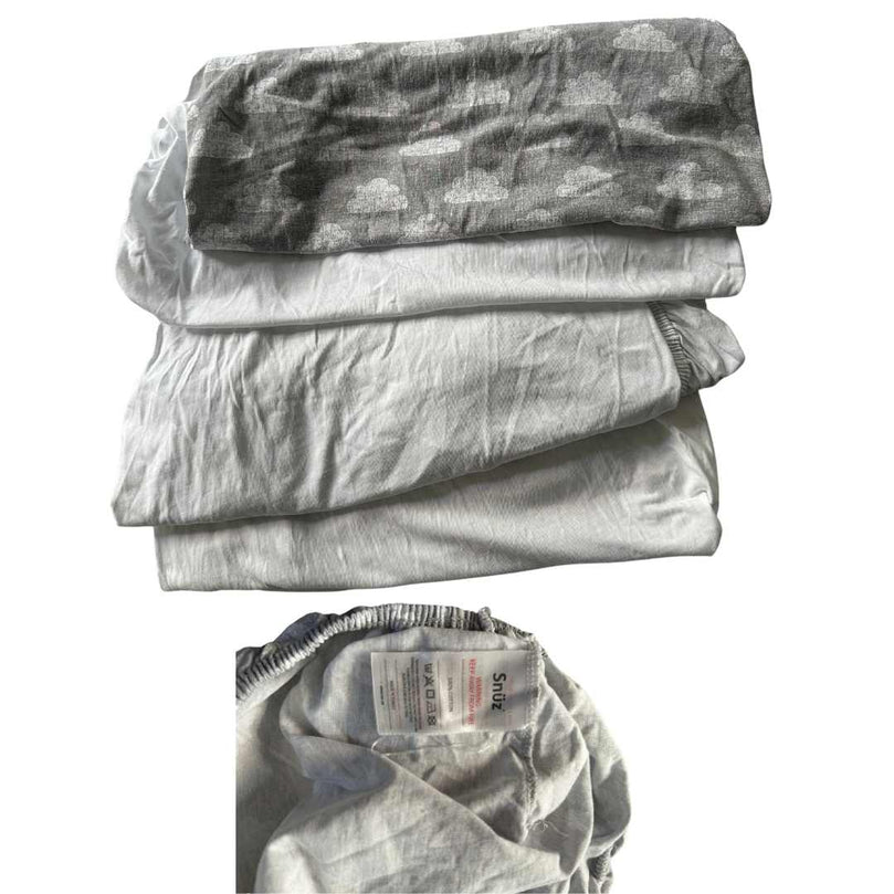 Snuz-Baskit-Moses-Basket-with-Mattress-&-Stand-Set-Dark-Grey-+-4-Fitted-Sheets-+-2-Mattress-Protectors-19