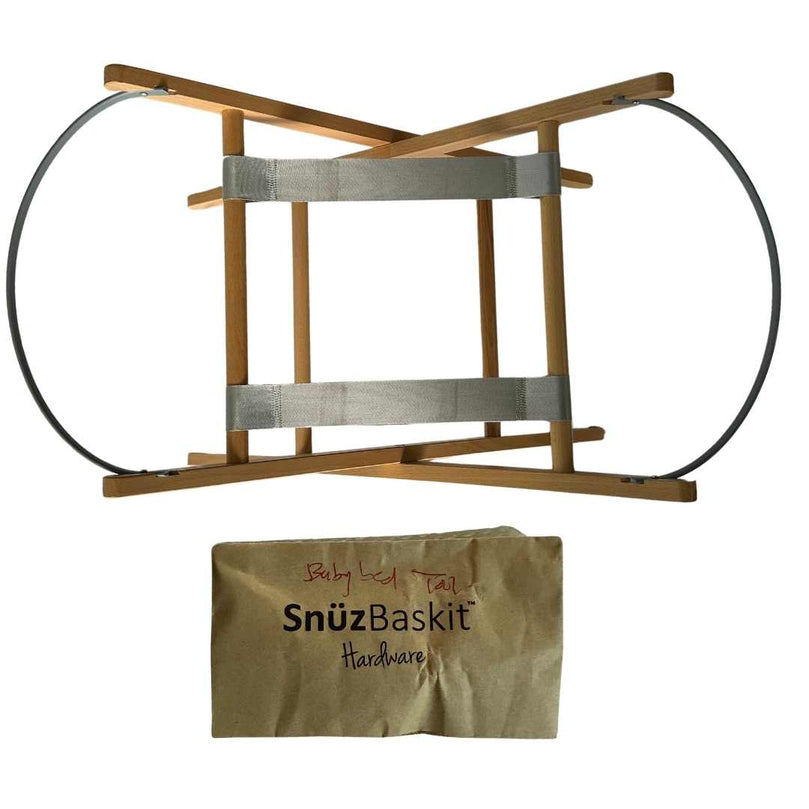 Snuz-Baskit-Moses-Basket-with-Mattress-&-Stand-Set-Dark-Grey-+-4-Fitted-Sheets-+-2-Mattress-Protectors-23