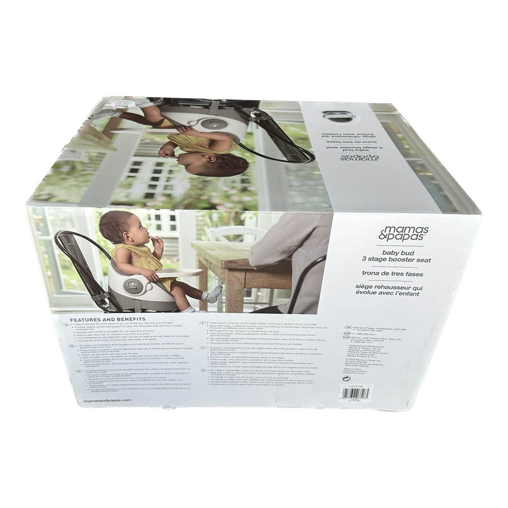 Secondful Mamas Papas Baby Bud 3 Stage Booster Seat with Activity Tray Pebble Shop used Floor Seats in UAE Secondful