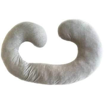 PharMeDoc-The-CeeCee-C-Shape-Pregnancy-Pillow-Grey-1