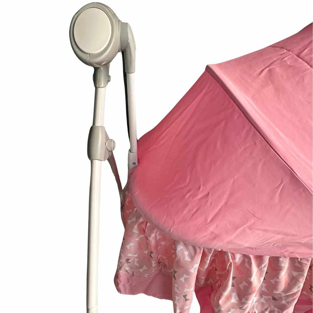 Secondful Babyhug Beryl Electronic Cradle Swing for Infants Pink Shop used Bassinets in UAE Secondful