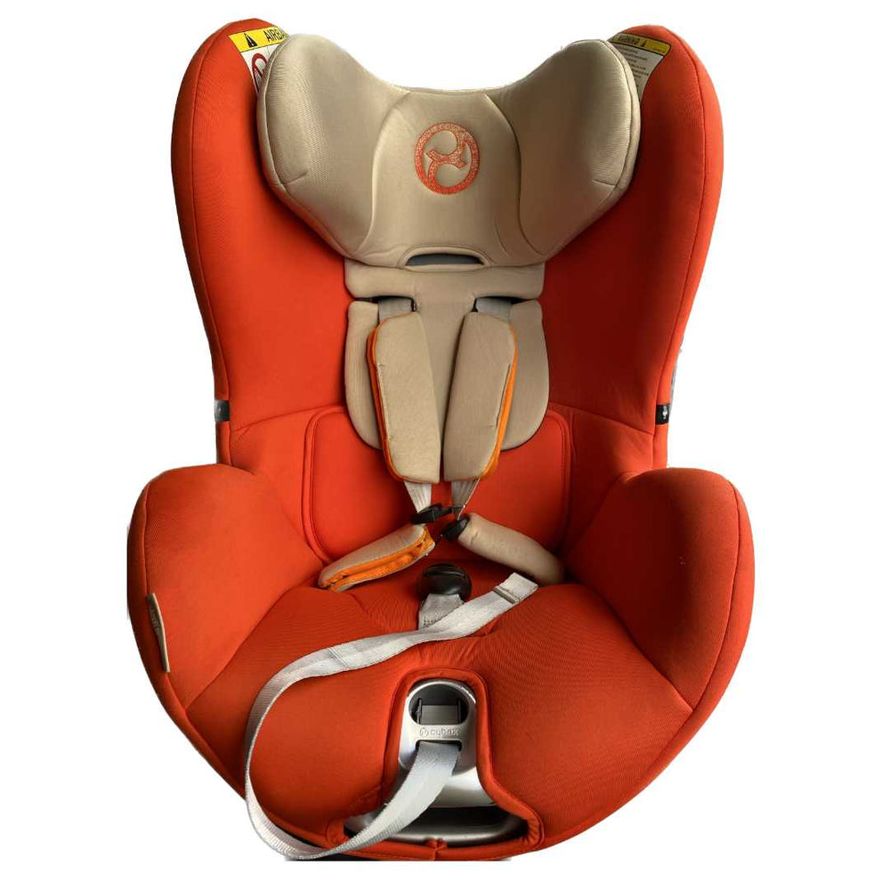 Cybex Sirona Car Seat ISOFIX base- Autumn Gold Burnt Red