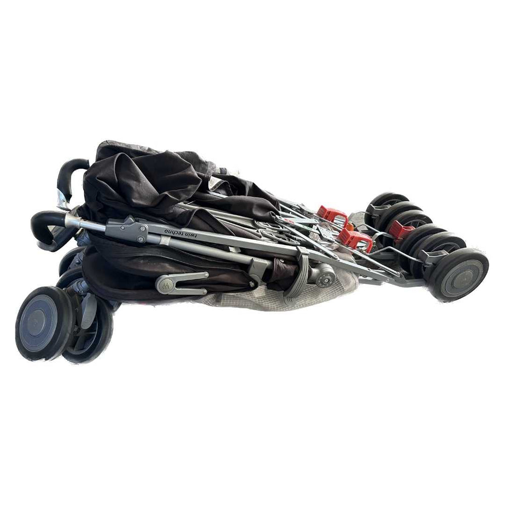 double stroller maclaren McLaren Twin Techno Double Stroller for Newborns | Shop used Strollers in UAE