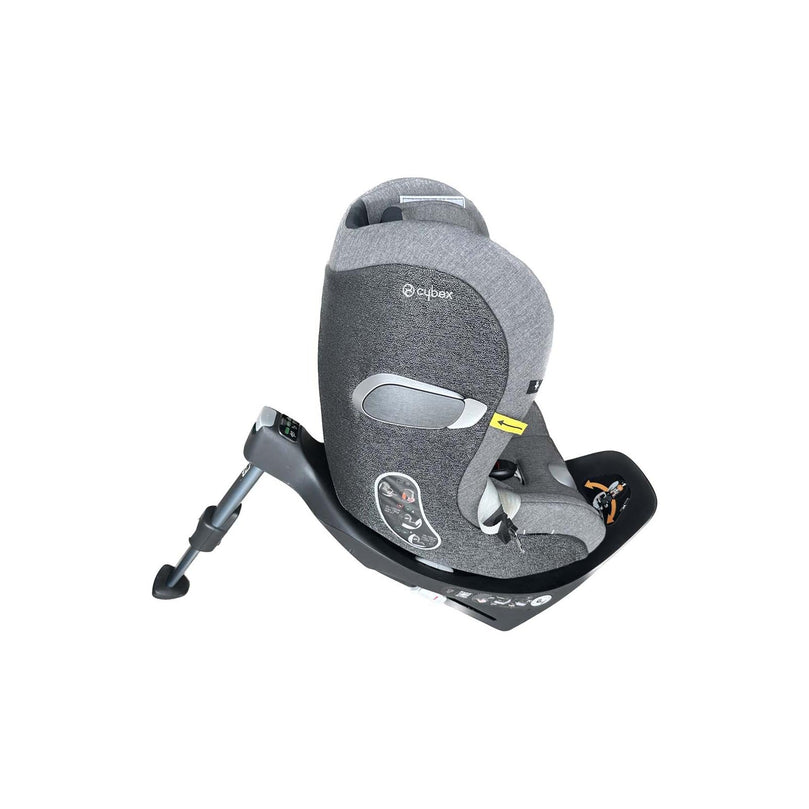 Cybex-Sirona-Zi-i-Size-Plus-(360-rotation)-Car-Seat-with-Base-Soho-Grey-Image 4