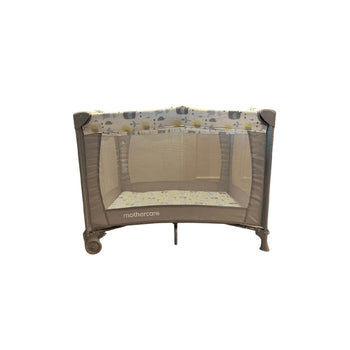 Mothercare-Classic-Travel-Cot-Grey-Image 2