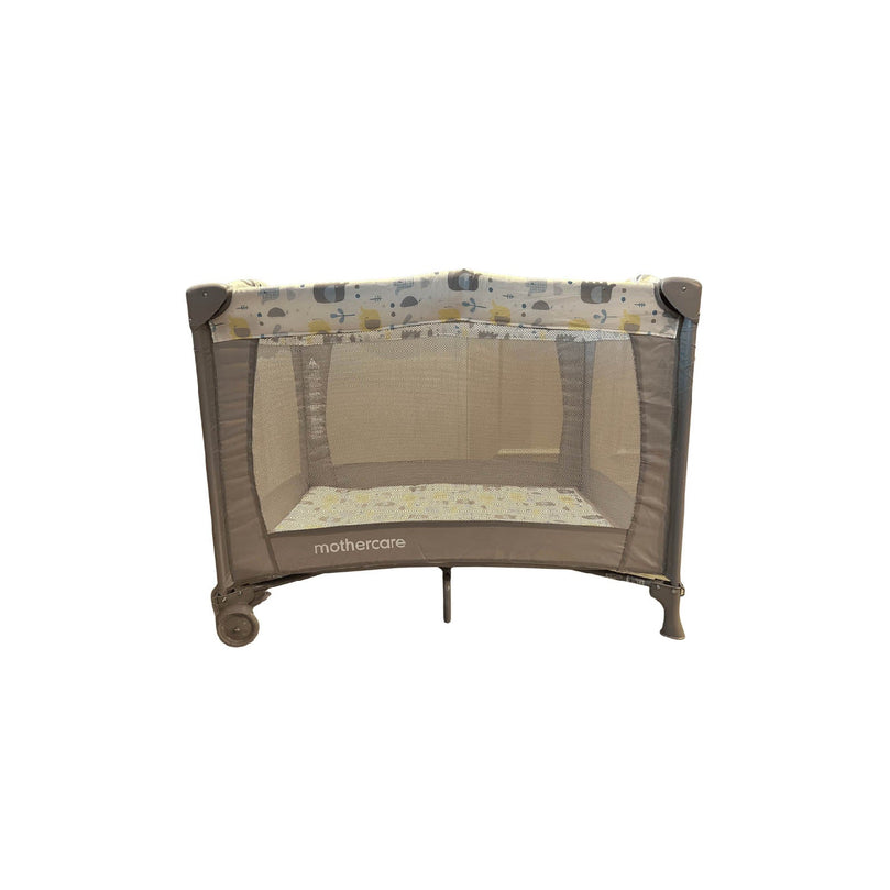 Mothercare-Classic-Travel-Cot-Grey-Image 2