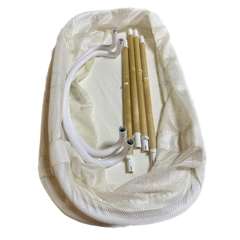 BabyBjÃ¶rn-Mesh-Baby-Crib-with-Bassinet-level-White-5