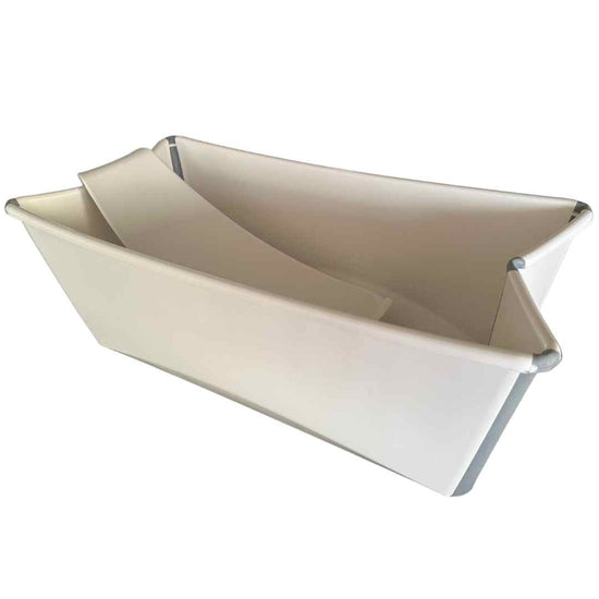 stokke flexibath bundle Stokke Flexibath Foldable Bath Tub With Newborn Support - White & Grey | Shop used Bath Accessories in UAE