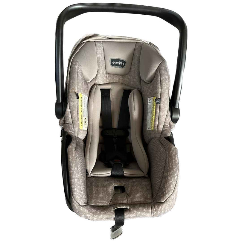 evenflo-Pivot-Travel-System-with-LiteMax-Car-Seat-&-Base-(2019)-Desert-Tan-4