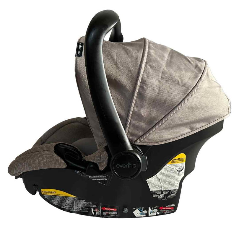 evenflo-Pivot-Travel-System-with-LiteMax-Car-Seat-&-Base-(2019)-Desert-Tan-6
