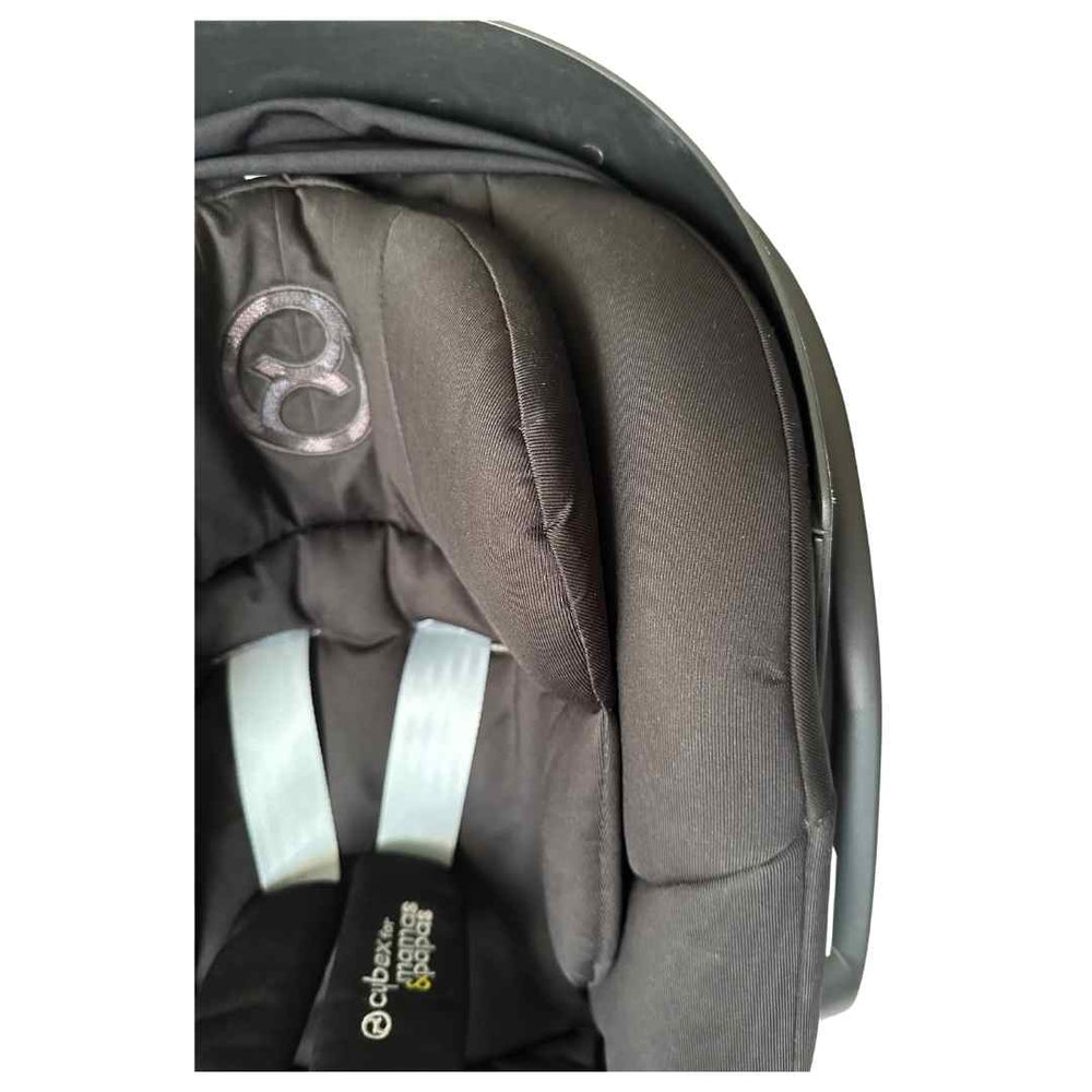 Secondful Cybex Aton 5 Car Seat Mamas Papas Edition Base 2 fix 2021 Black Shop used Car Seats Accessories in UAE Secondful