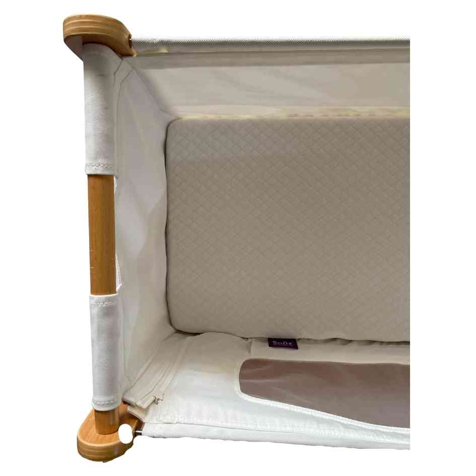 Secondful Snuz SnuzPod 2 Bedside Crib Natural with 4 Extra Snuz Fitted Sheets Shop used Baby Loungers in UAE Secondful