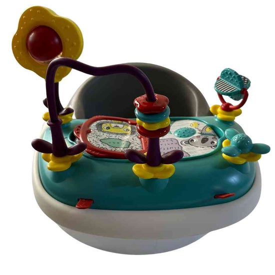 Mamas-&-Papas-Baby-Snug-&-Activity-Tray-Soft-Grey-with-Aqua-Green-1