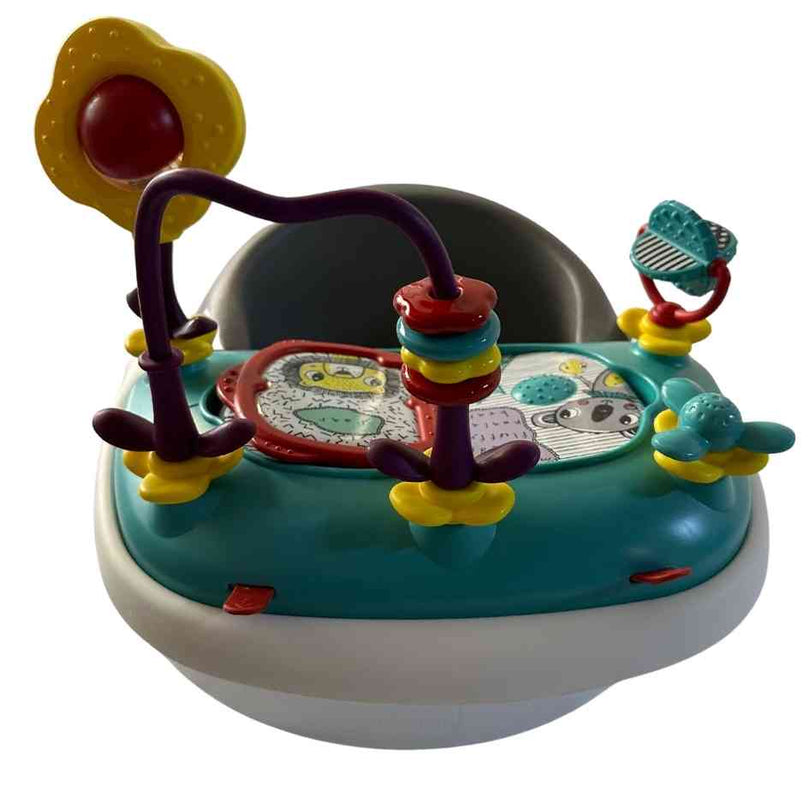 Mamas-&-Papas-Baby-Snug-&-Activity-Tray-Soft-Grey-with-Aqua-Green-1